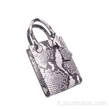 Snake Mini tote Women Vintage Crossbody Borse Borse